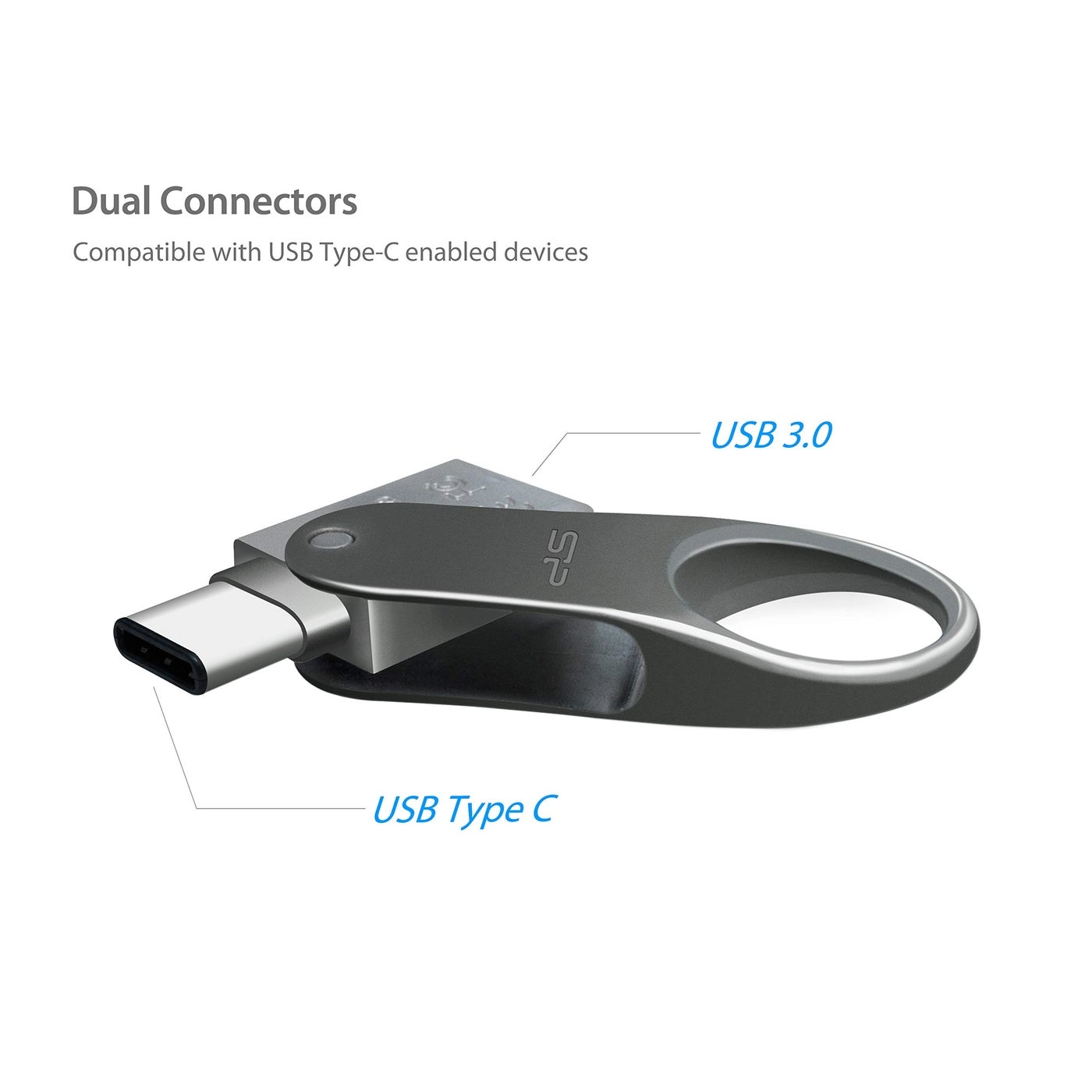 Mobile C80 - USB 3.0/3.2 Gen 1 Type C & Type A 32GB