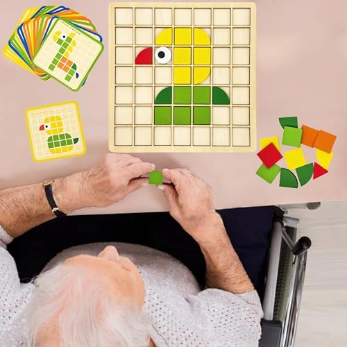 Cognitive Games for Dementia - 120 Pieces Wood