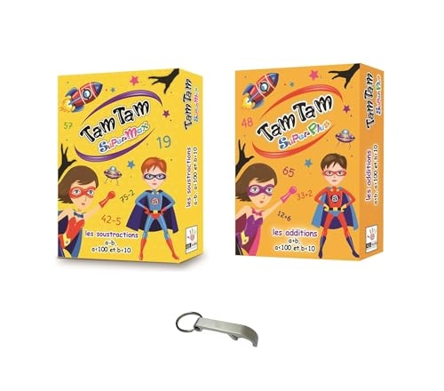 Tam Tam SuperMax - Subtractions + Tam Tam Superplus - Additions a+b (French)