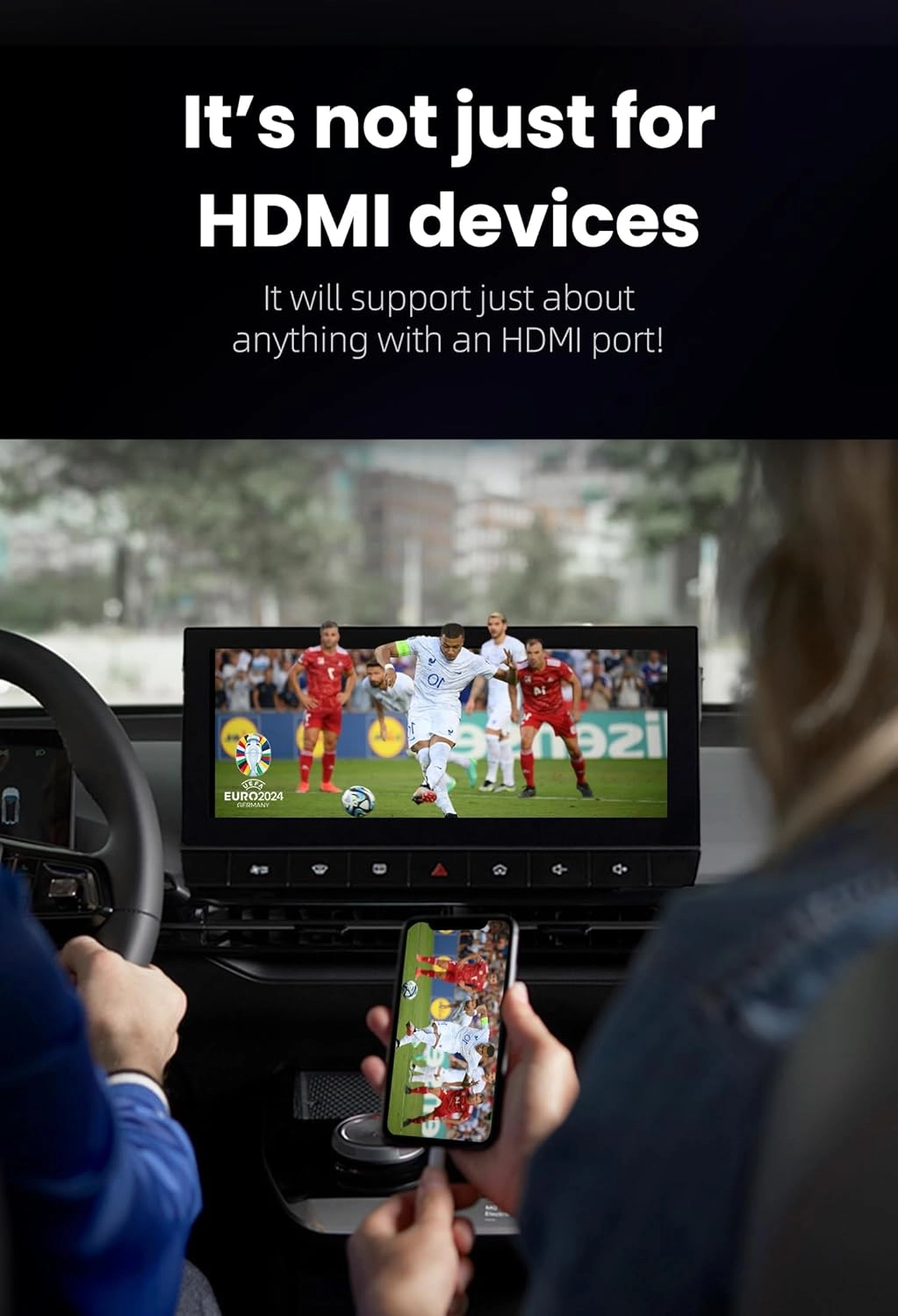 Car TV Mate Pro - Wireless CarPlay 1080P 60Hz