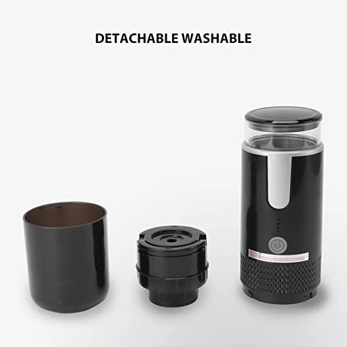 Portable Travel Coffee Maker - 80ml capsules and coffee powder