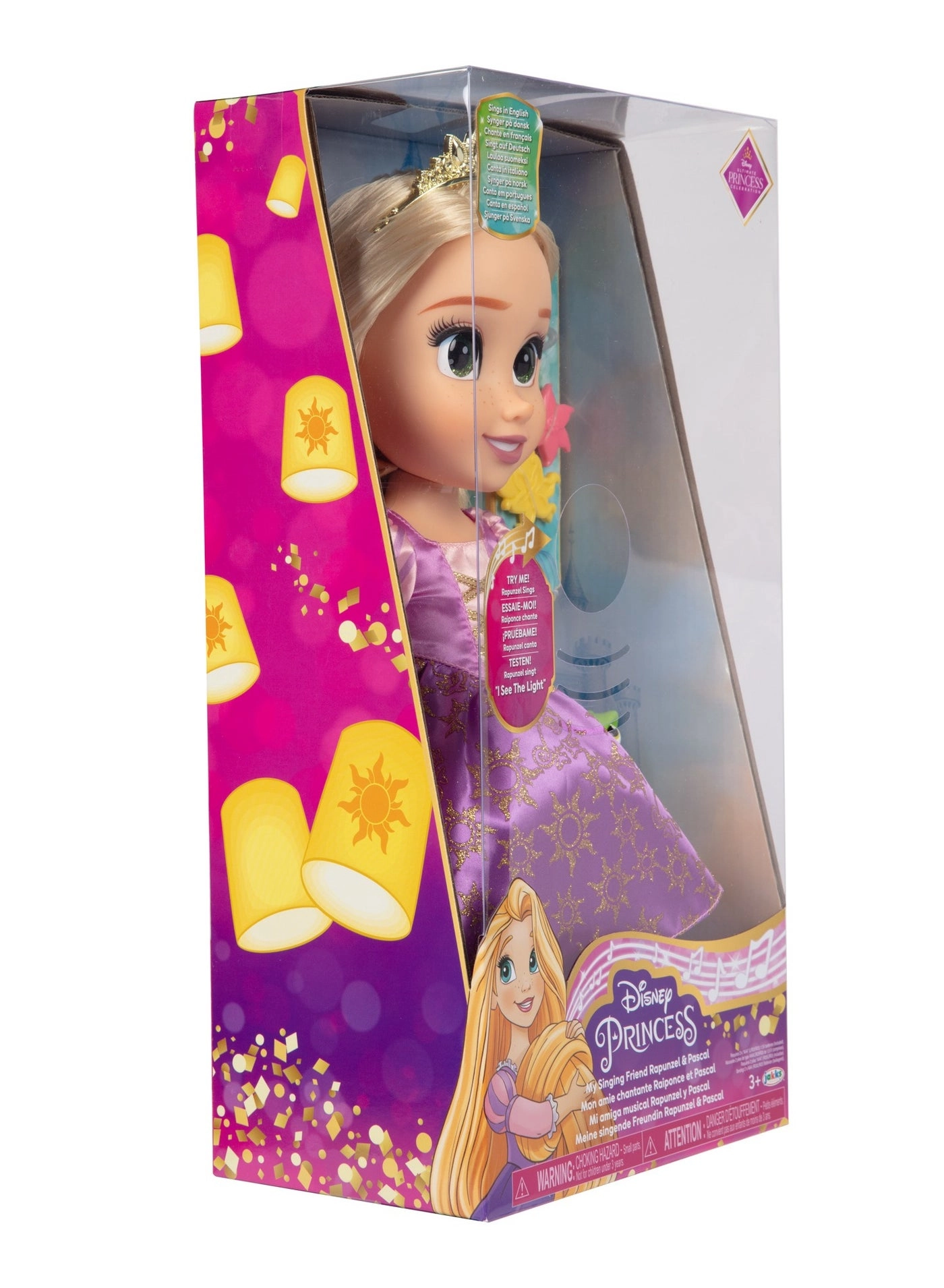 Rapunzel Princess Doll - 14-Inch Singing Friend Ages 3+