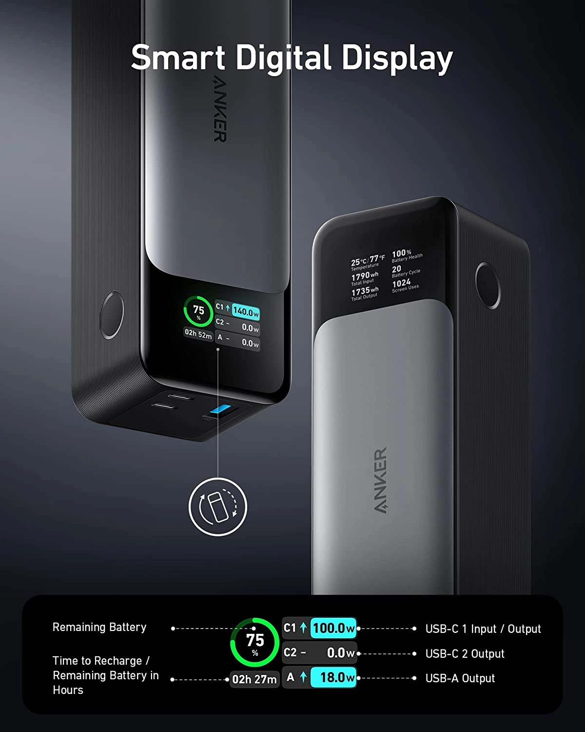 737 - 24000mAh 140W 1 2