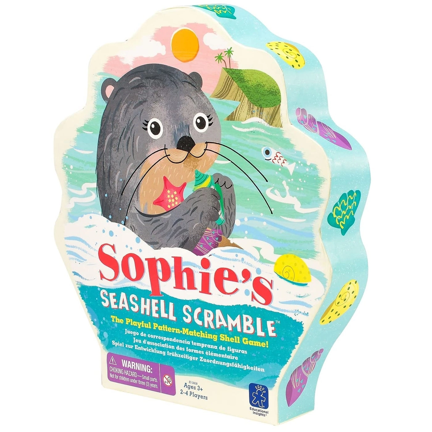 Sophie's Seashell Scramble - 36 months - 10 years 120 pieces