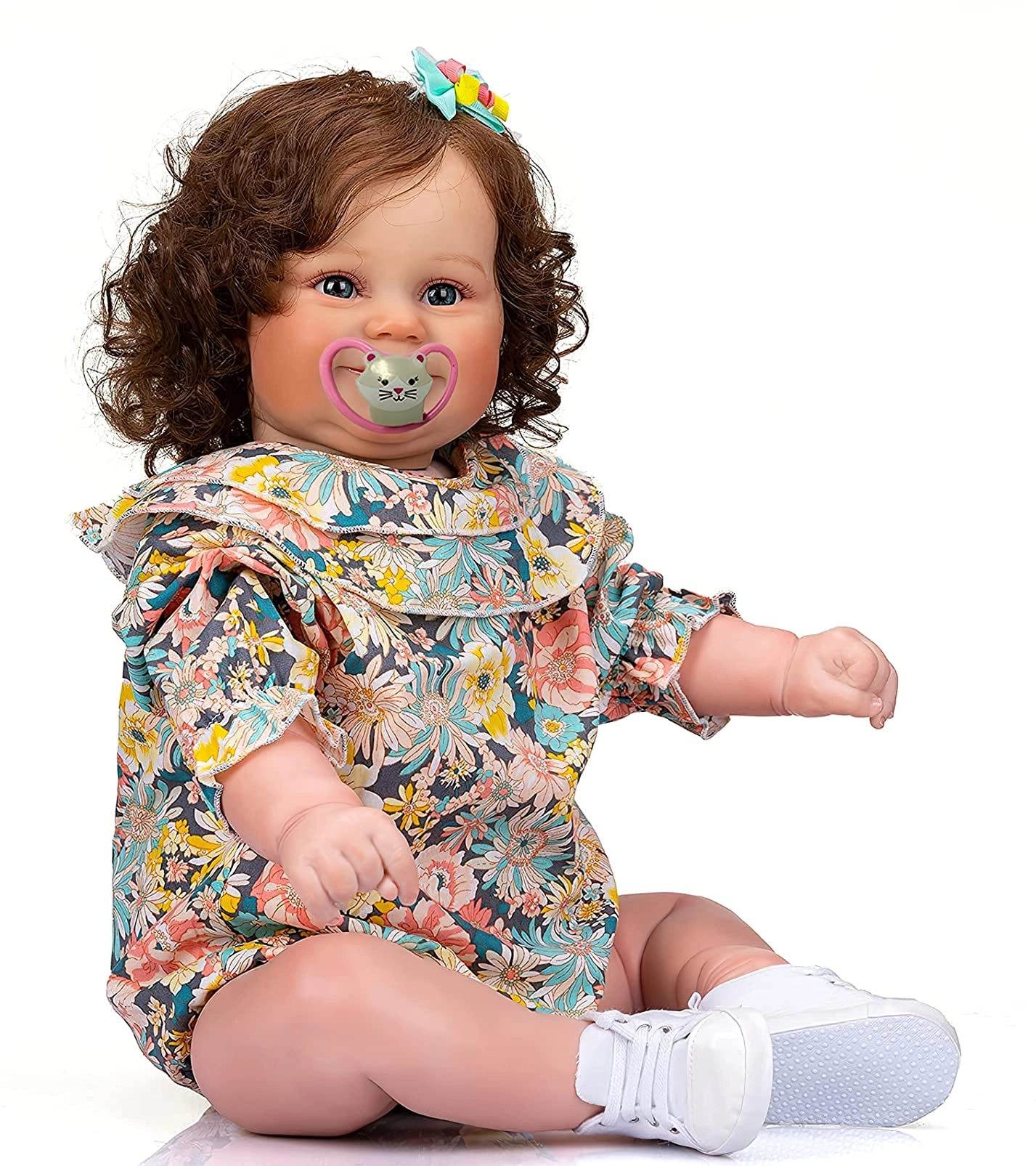 Reborn Toddler Doll - 24 inch Silicone Vinyl Ages 3+