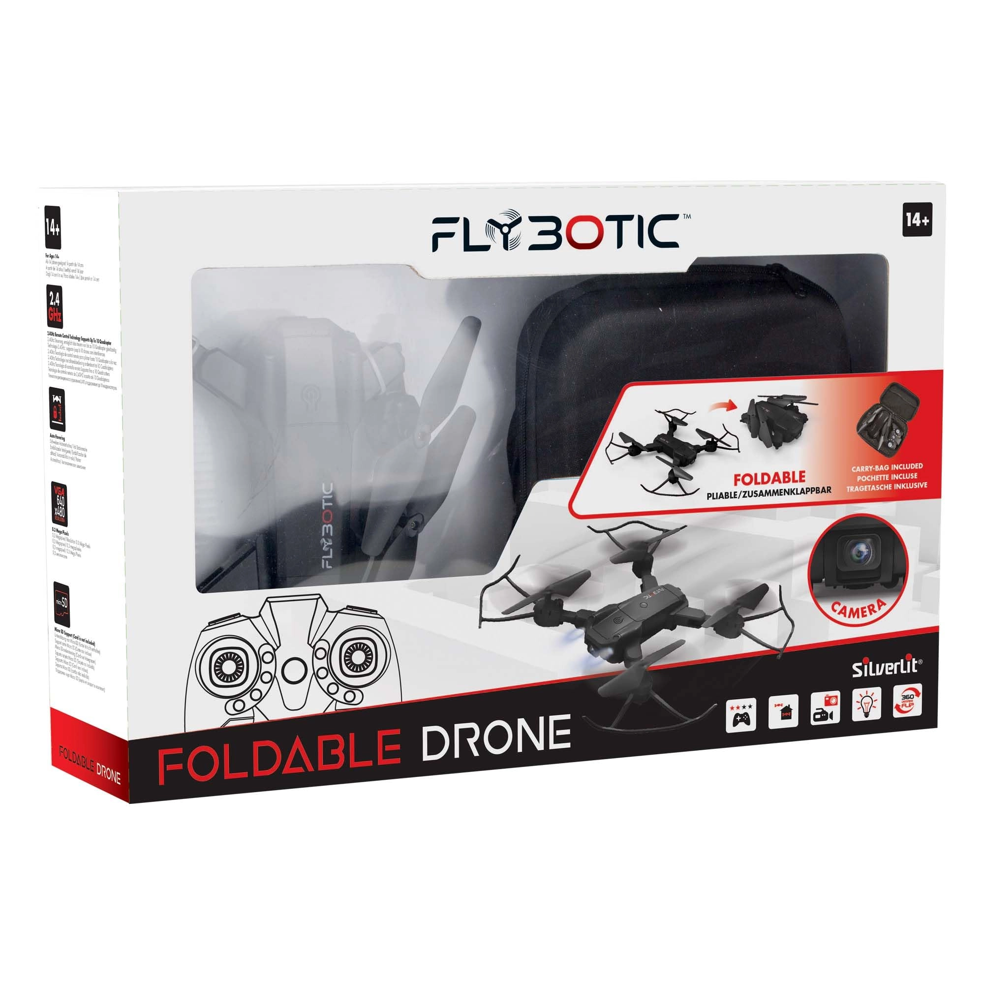Flybotic Foldable Drone - 720p