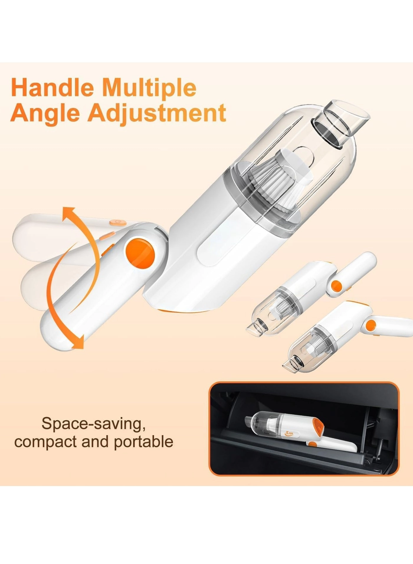 Handheld Vacuum - 10000PA Cordless 4000mAh