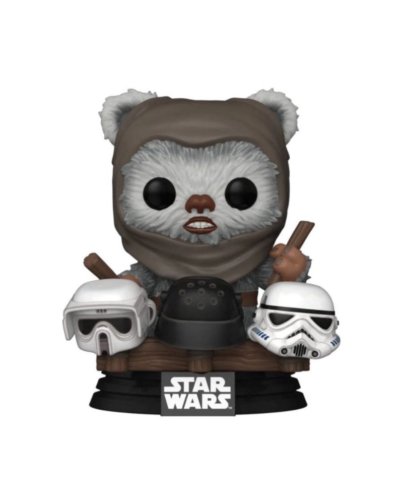 FUNKO Brethupp - Star Wars Episode VI: Return of the Jedi 40th Anniversary - Pop! Vinyl Figure Ewok Drummer