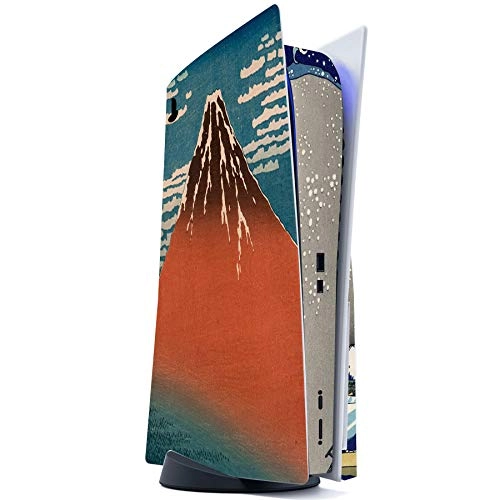 The Great Wave Full Set Skin Decal - PS5 Console Disc Edition