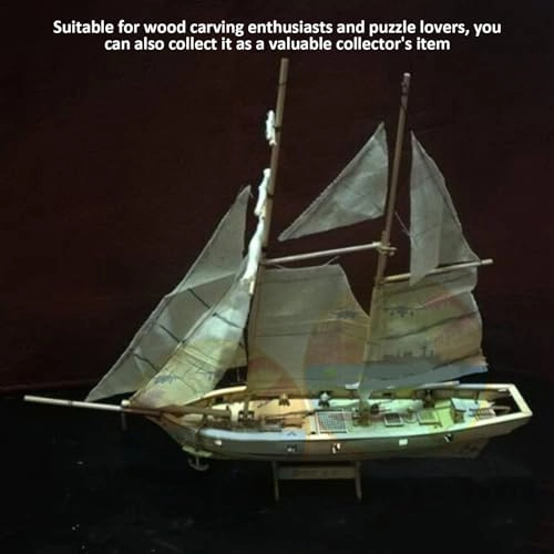 Sailboat Model Kit - 1/100
