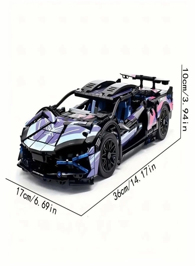 Technic GALF Paint Car Model - 1280+ pcs