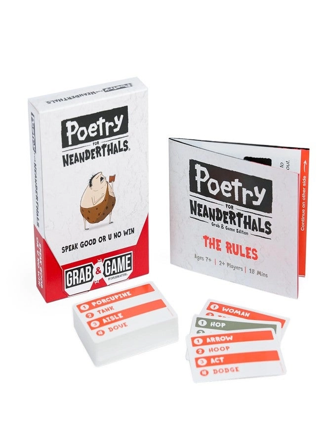 Poetry for Neanderthals: Grab & Game - German From 7+ Years 60 pieces