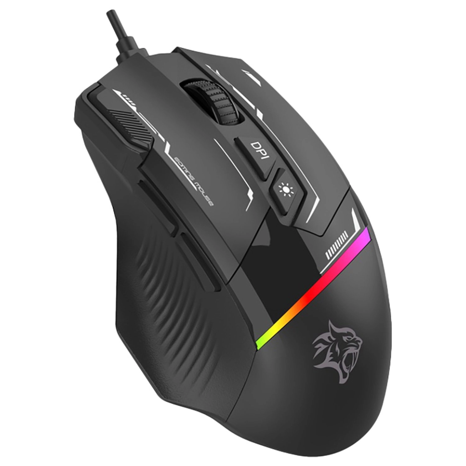 Porodo Gaming 8D RGB Mouse - Wired