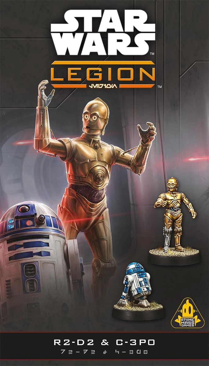 Asmodee Star Wars: Legion: R2-D2 & C-3PO Operative Expansion
