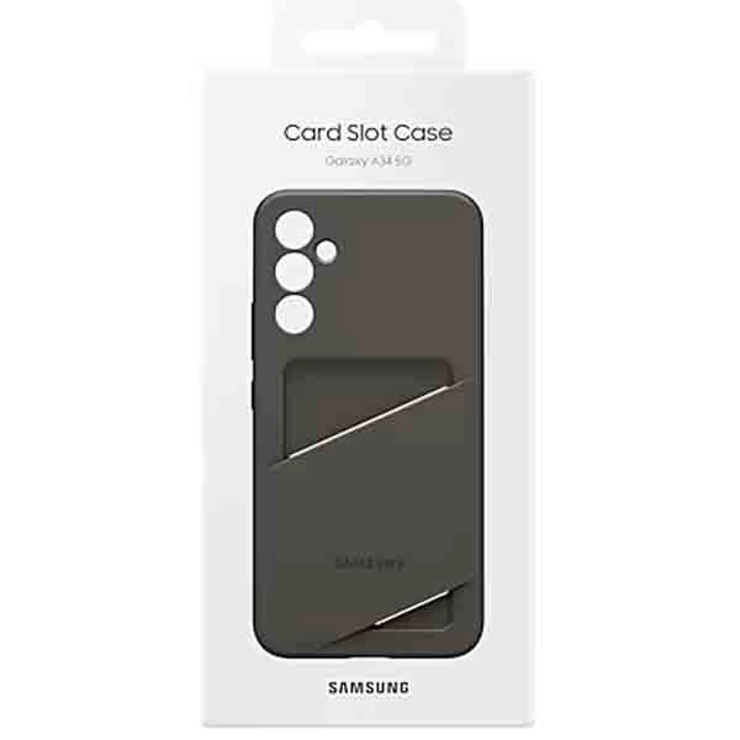 Card Slot Case for Galaxy A34