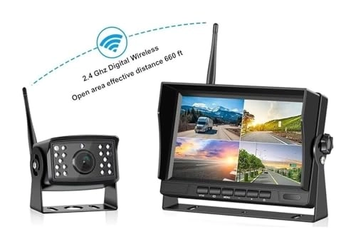 AHD Car Monitor - Night vision Wireless 1024*600P