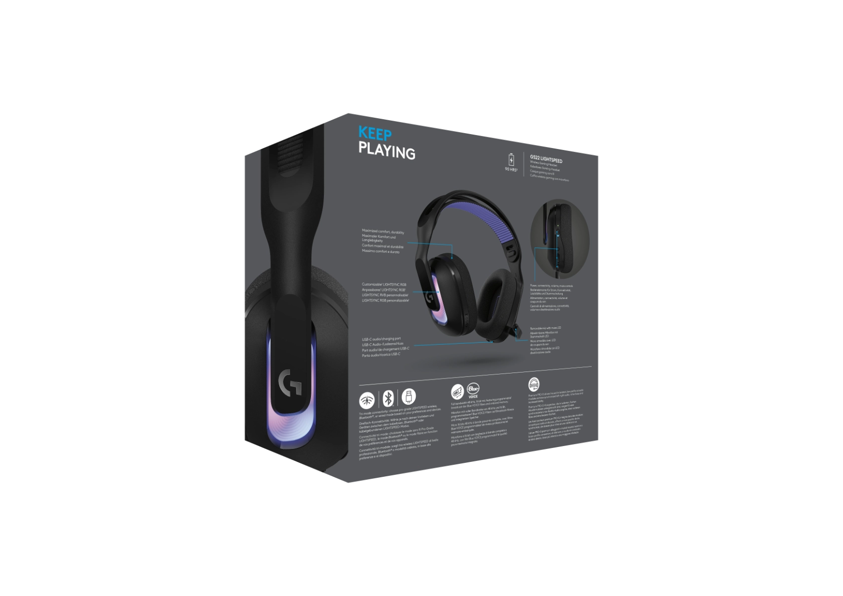 G522 LIGHTSPEED Wireless Headset