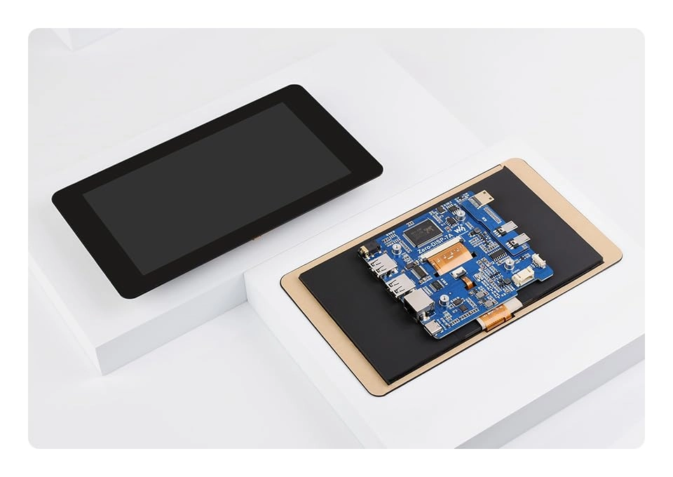 Touch Display Kit - 7 Inches 1024x600 pixels