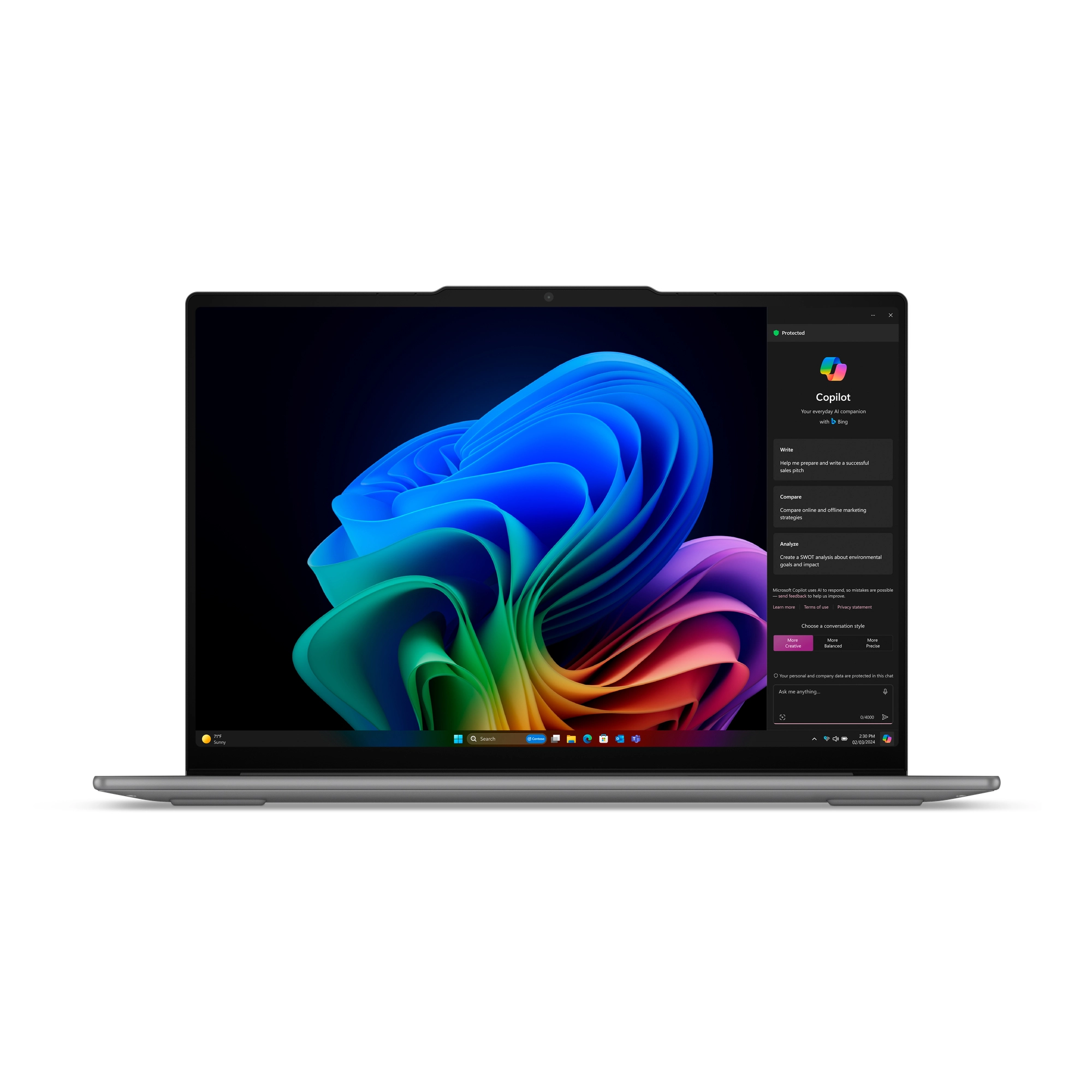 Yoga Slim 15ILL9 83HM0001U - 15.3'' Core Ultra 7 16GB DDR5 2TB SSD