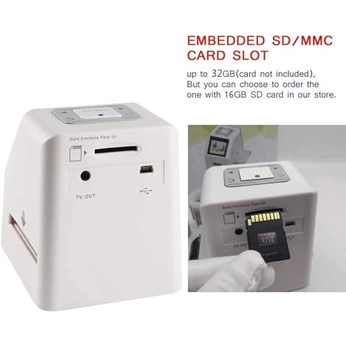 Digital Film Scanner - 120 1080P LCD Screen