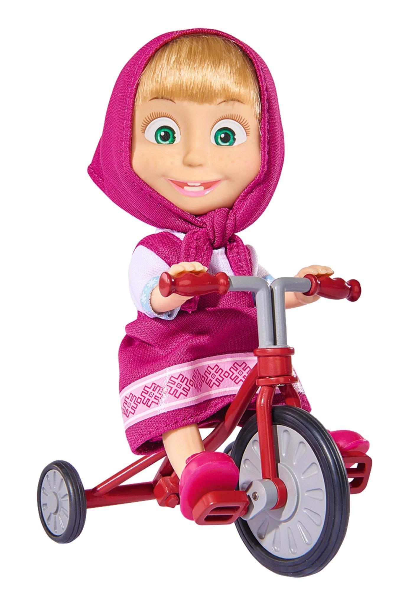 Simba Toys Masha Doll - 12cm Tricycle Ages 3+