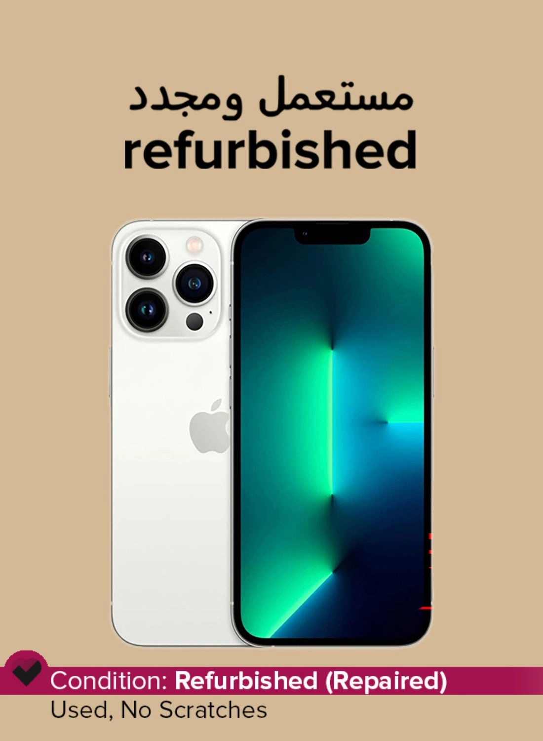 (Renewed) iPhone 13 Pro - 128 GB