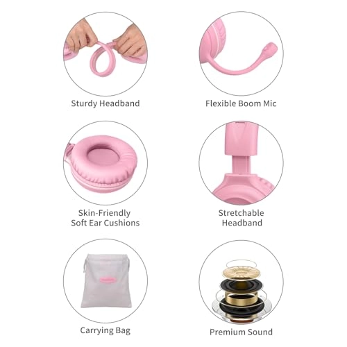 KD-1 Wired Headphone 2 Pack