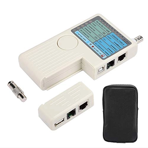 4-in-1 Cable Detector - RJ11/RJ45/BNC/USB one-touch