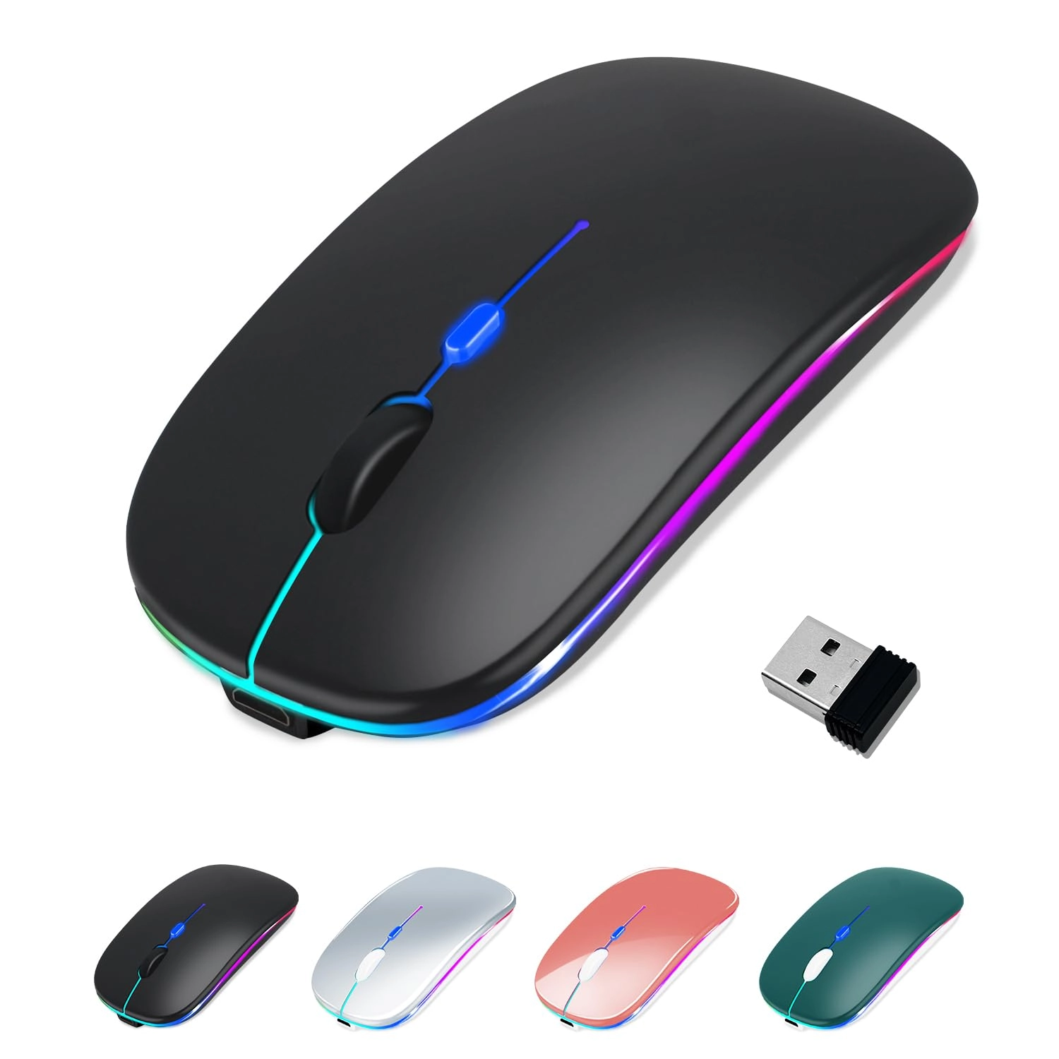 Rechargeable Wireless Mouse - Bluetooth