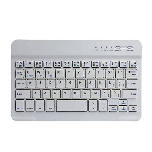 Aluminum Wireless Bluetooth Keyboard - Wired/Wireless