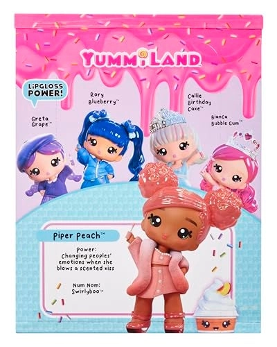 Piper Peach Doll + Lipgloss Pet - Ages 4+