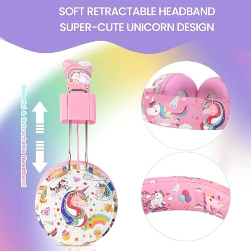 Unicorn - Wireless Headphone + Wristband + Drawstring Bag