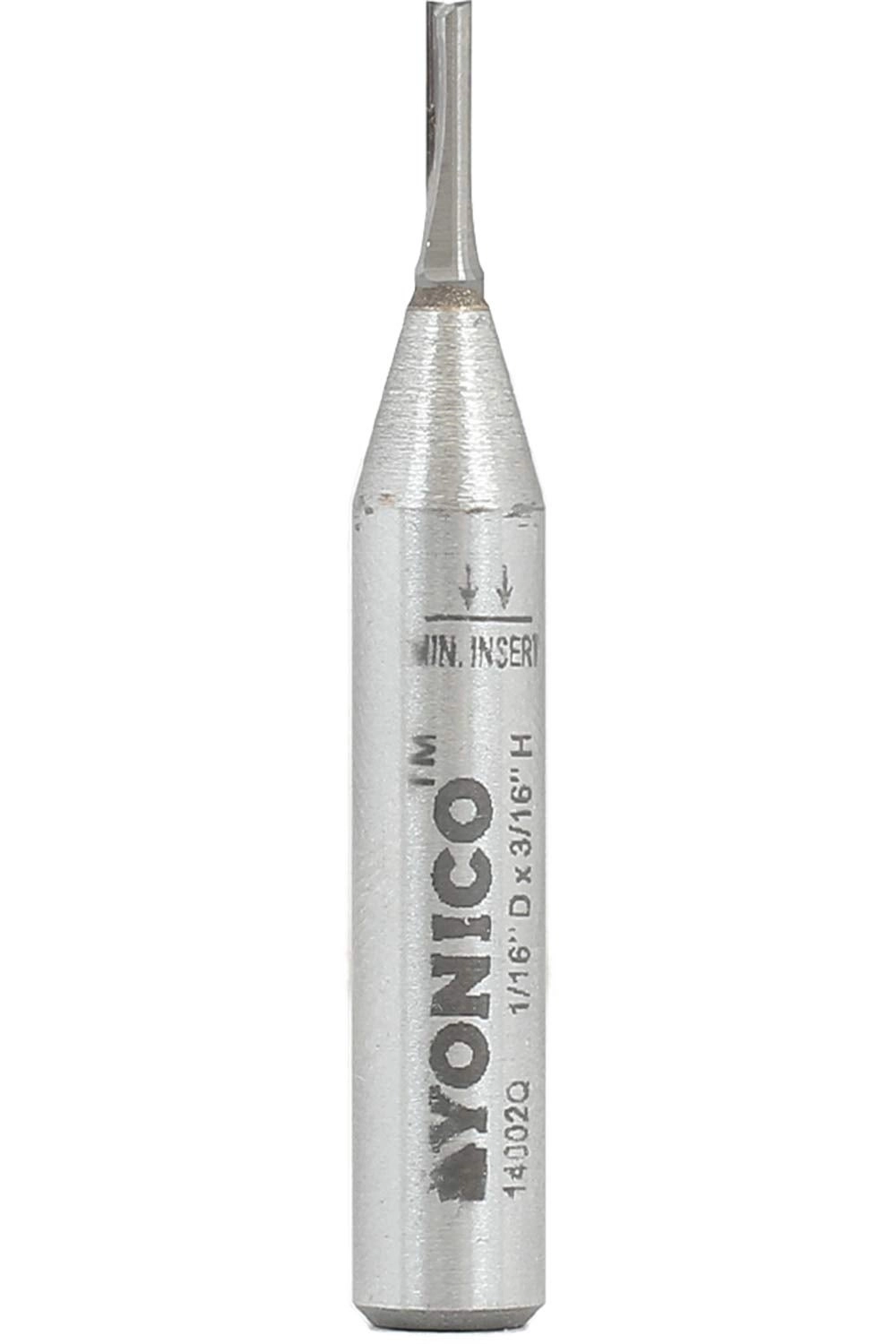 Yonico Router Bits - 1/16-Inch 1/4-Inch