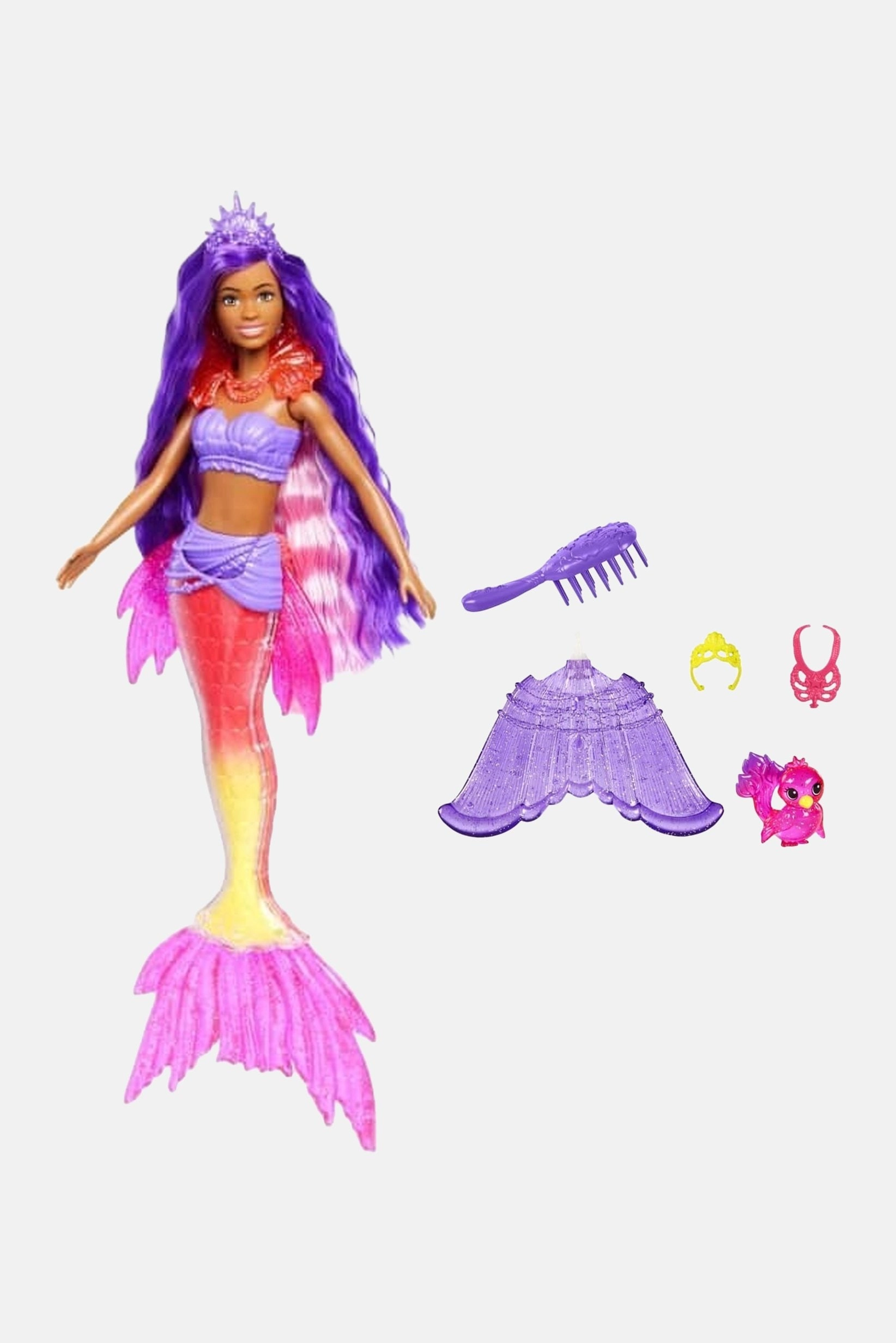 Power Brooklyn Mermaid Doll - Pink