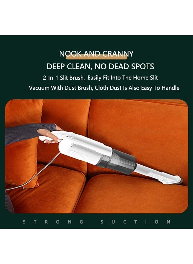 Vacuum Cleaner - Handheld High Power Low Noise