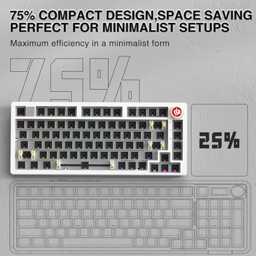 Hi75 - 75% Arrangement, 81-Key Layout Wired