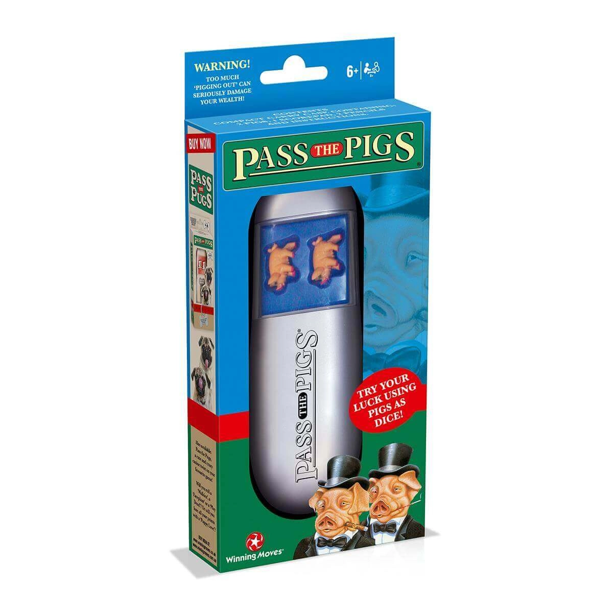 Winning Moves Pass the Pigs - Card Game
