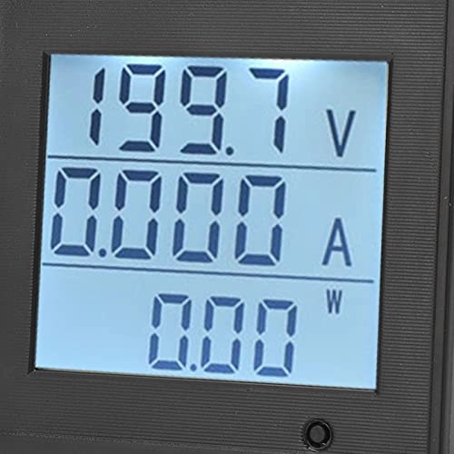 Digital Voltmeter - LCD Screen Power Alarm