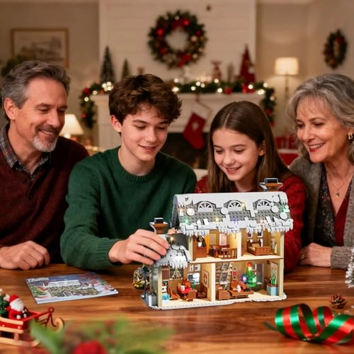Christmas House Building Toy - 1405pcs