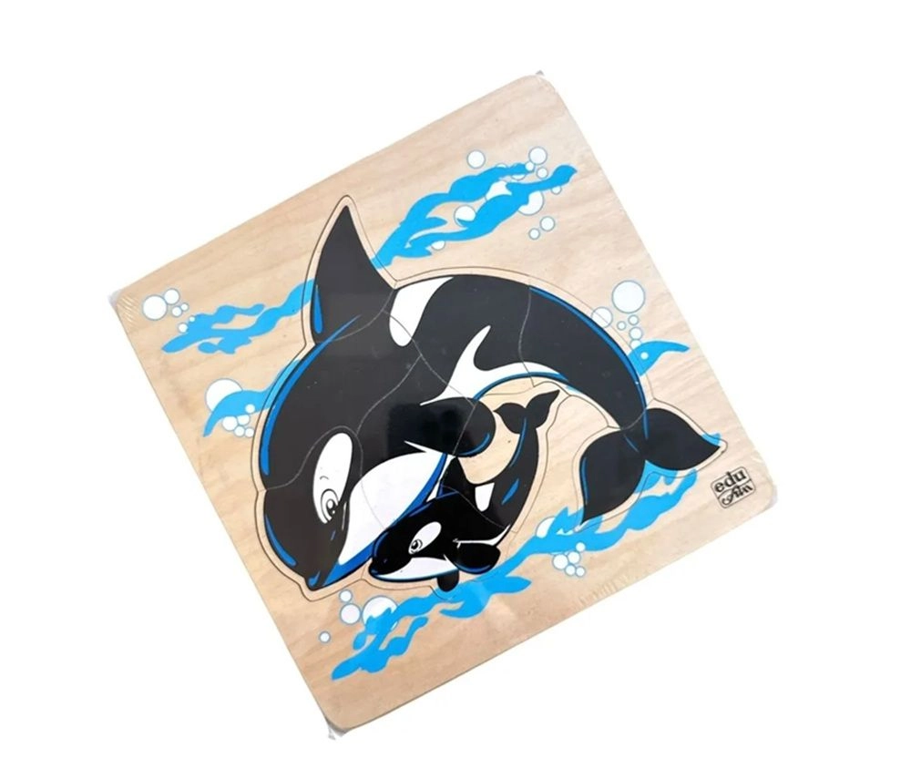 Animal And Baby Puzzle - 3 + 9pcs