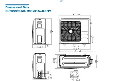 MSKM410A18CEP5 - 1.5 Ton 18220 BTU