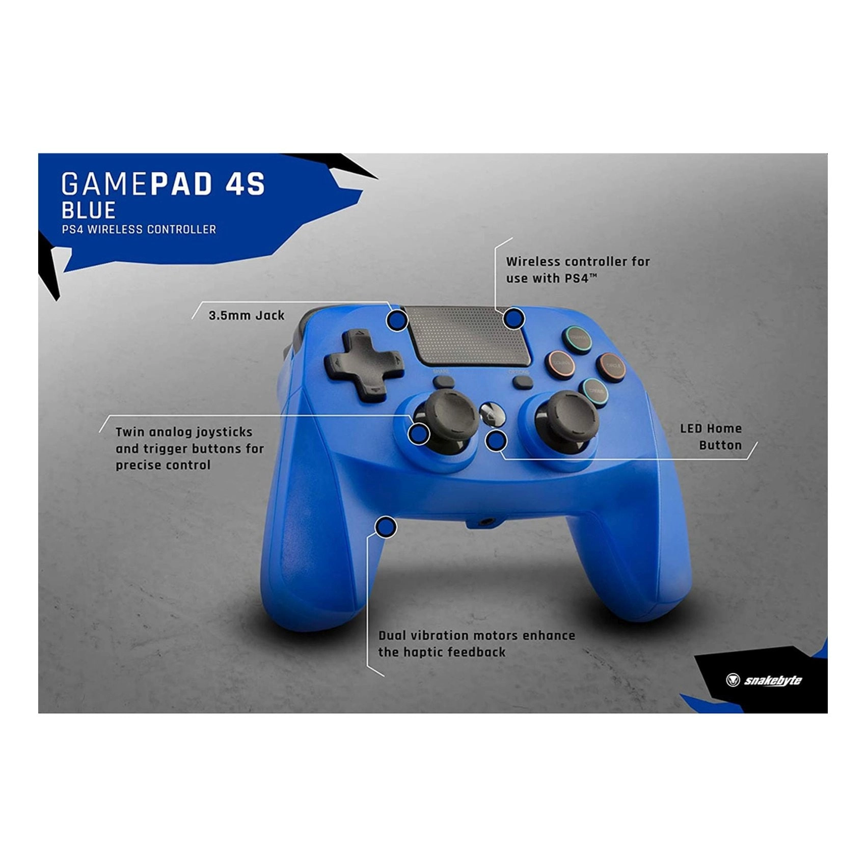 Game Pad 4S Wireless Controller (PlayStation 4)