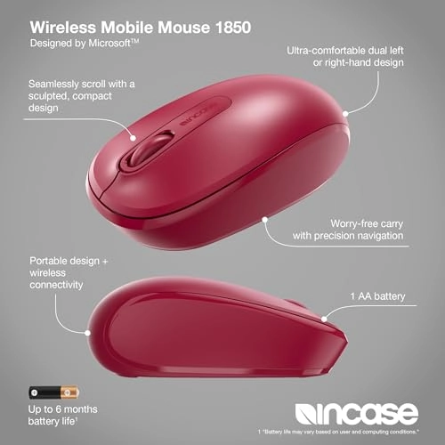 Wireless Mobile Mouse 1850 - USB