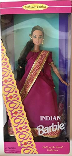 Barbie Dolls of the World - Indian sari Collector Edition 1995 Ages 180+