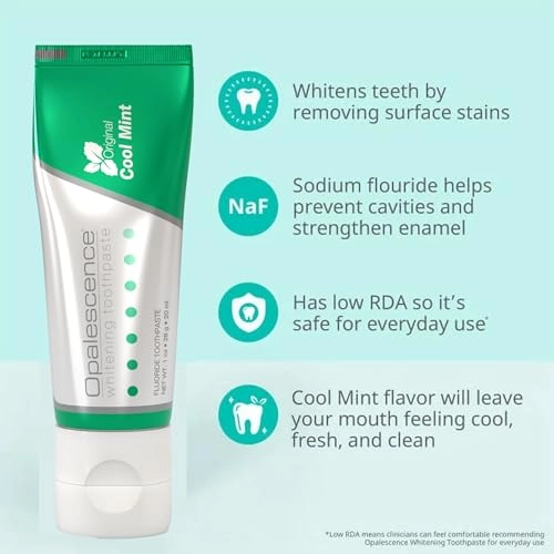 Whitening Cool Mint Flouride Toothpaste 1oz (2pack)