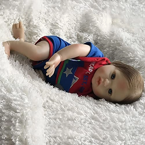 Rebirth Baby Doll - 20 Inch Vinyl Cotton Body Blue Eyes