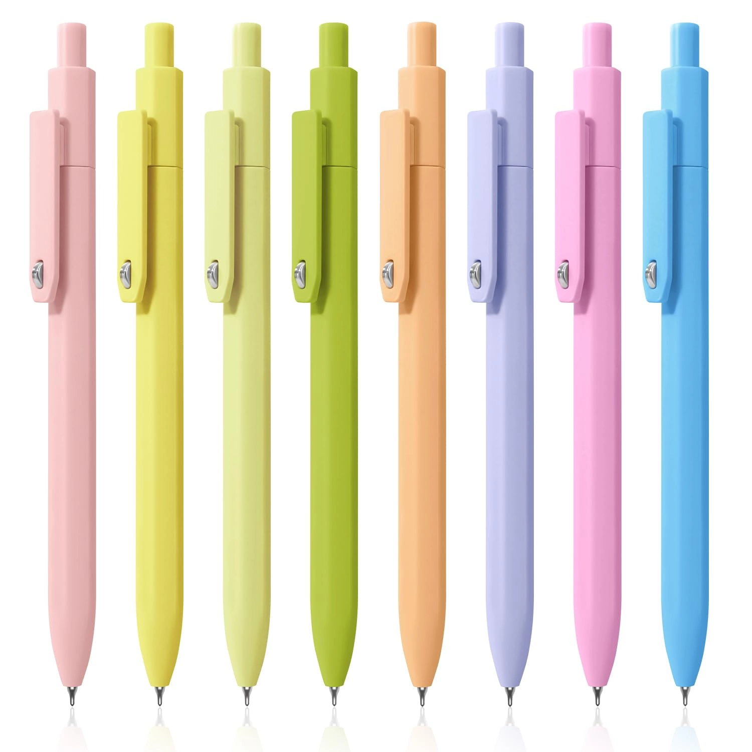 Aesthetic Pens - 8 Pcs 0.5mm