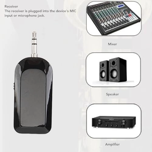 Wireless Saxophone Microphone System - 1 2.4G