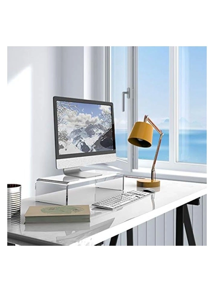 Clear Computer Stand