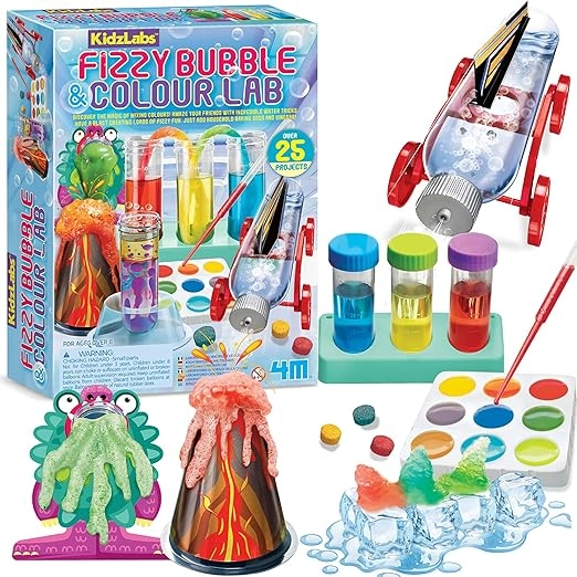 4M KidzLabs Fizzy Bubble Lab Chemistry - 8 years+